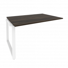 Onix Проходной наборный элемент переговорного стола O.MO-NPRG-3 Дуб Мали/Металл Белый 1380*980*750