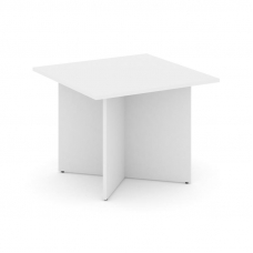 Style Project Стол переговорный квадрат. SN-D.SPRG-003 Белый 980*980*750