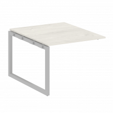 Metal System Quattro Проходной элемент перег. стола на О-образном м/к 50БО.ППРГ-1 Дуб Наварра/Металл