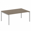 Metal System Quattro Переговорный стол (1 столешница) на П-образном м/к 50БП.ПРГ-1.5 Вяз Благородный