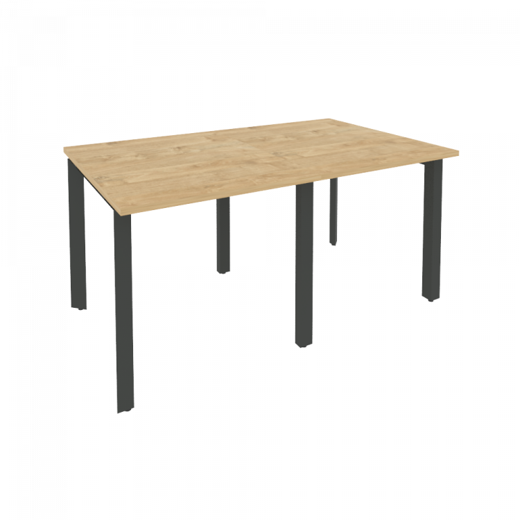 Onix Стол переговорный O.MP-PRG-2.0 Тиквуд Светлый/Металл Антрацит 1560*980*750