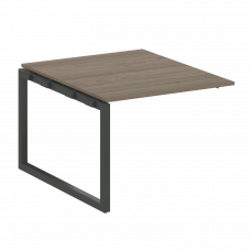 Metal System Quattro Проходной элемент перег. стола на О-образном м/к 50БО.ППРГ-1 Вяз Благородный/Ме