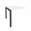 Onix Проходной наборный элемент переговорного стола O.MP-NPRG-0 Белый Бриллиант/Металл Антрацит 780*