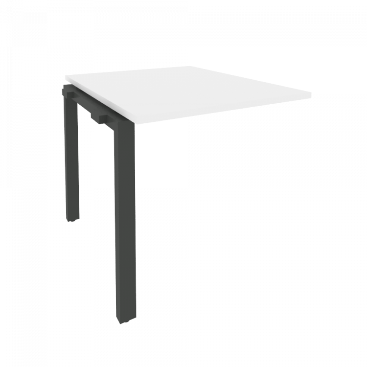 Onix Проходной наборный элемент переговорного стола O.MP-NPRG-0 Белый Бриллиант/Металл Антрацит 780*