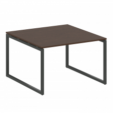 Metal System Quattro Перег. стол (1 столешница) на О-образном м/к 40БО.ПРГ-1.2 Венге Цаво/Металл Ант