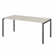 Стол на металлокаркасе для заседаний АМ-0058 Ясень шимо/Антрацит 1800x850x760 Арго-М