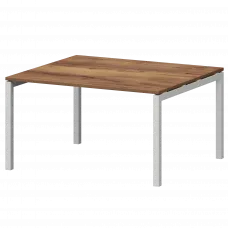 Стол переговорный на металлокаркасе СМСП-П-16.123.Пр50 Таксония/Белый 1600x1236x750 Смарт