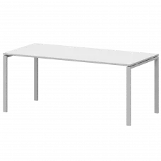 Стол на металлокаркасе для заседаний АМ-0058 Белый/Белый 1800x850x760 Арго-М