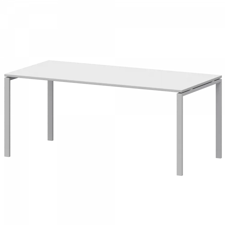 Стол на металлокаркасе для заседаний АМ-0058 Белый/Белый 1800x850x760 Арго-М
