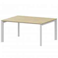 Стол переговорный на металлокаркасе НТМП.П.140.11 Баттл Рок/Антрацит 1400x1100x750 Аргентум-МП