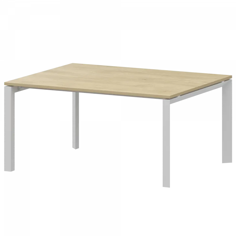 Стол переговорный на металлокаркасе НТМП.П.140.11 Баттл Рок/Антрацит 1400x1100x750 Аргентум-МП