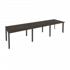 Onix Стол переговорный O.MP-PRG-3.2 Дуб Мали/Металл Антрацит 3540*980*750