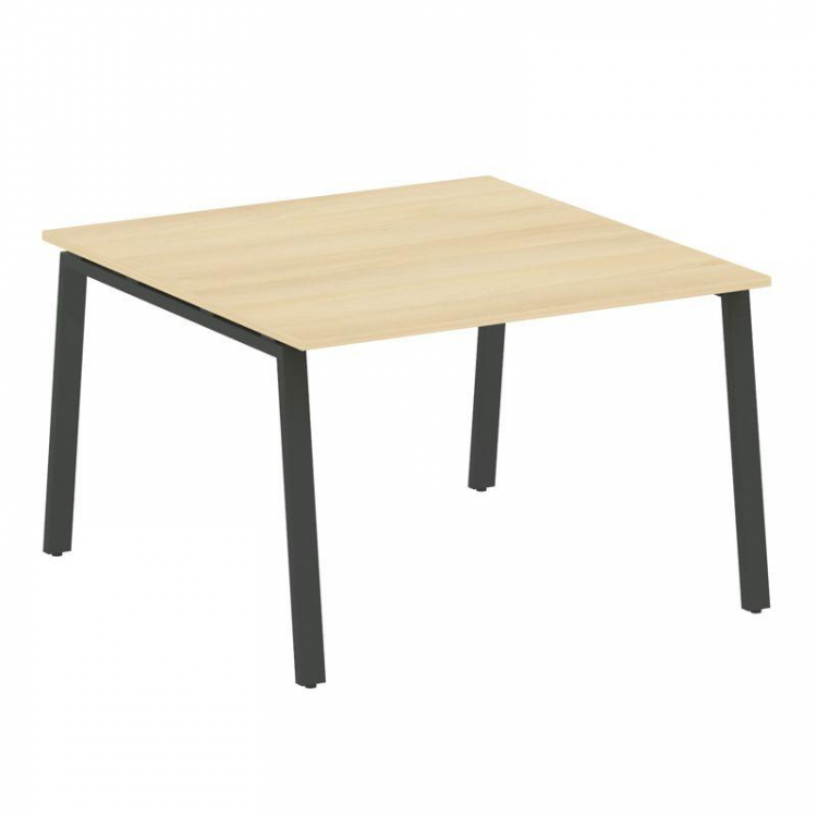 Metal System Переговорный стол (1 столешница) на А-образном м/к БА.ПРГ-1.2 Акация Лорка/Металл Антра