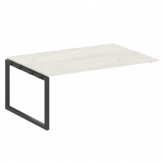 Metal System Quattro Проходной элемент перег. стола на О-образном м/к 50БО.ППРГ-5 Дуб Наварра/Металл