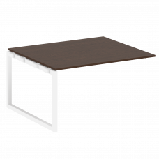 Metal System Quattro Проходной элемент перег. стола на О-образном м/к 50БО.ППРГ-3 Венге Цаво/Металл