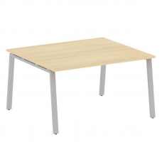 Metal System Переговорный стол (1 столешница) на А-образном м/к БА.ПРГ-1.3 Акация Лорка/Металл Серый