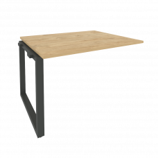 Onix Проходной наборный элемент переговорного стола O.MO-NPRG-2 Тиквуд Светлый/Металл Антрацит 1180*