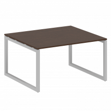 Metal System Quattro Переговорный стол (1 столешница) на О-образном м/к 50БО.ПРГ-1.3 Венге Цаво/Мета