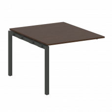 Metal System Quattro Проходной элемент перег. стола на П-образном м/к 50БП.ППРГ-1 Венге Цаво/Металл