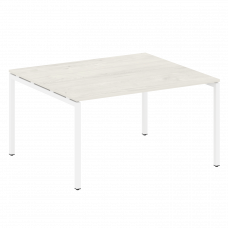 Metal System Quattro Переговорный стол (1 столешница) на П-образном м/к 40БП.ПРГ-1.3 Дуб Наварра/Мет