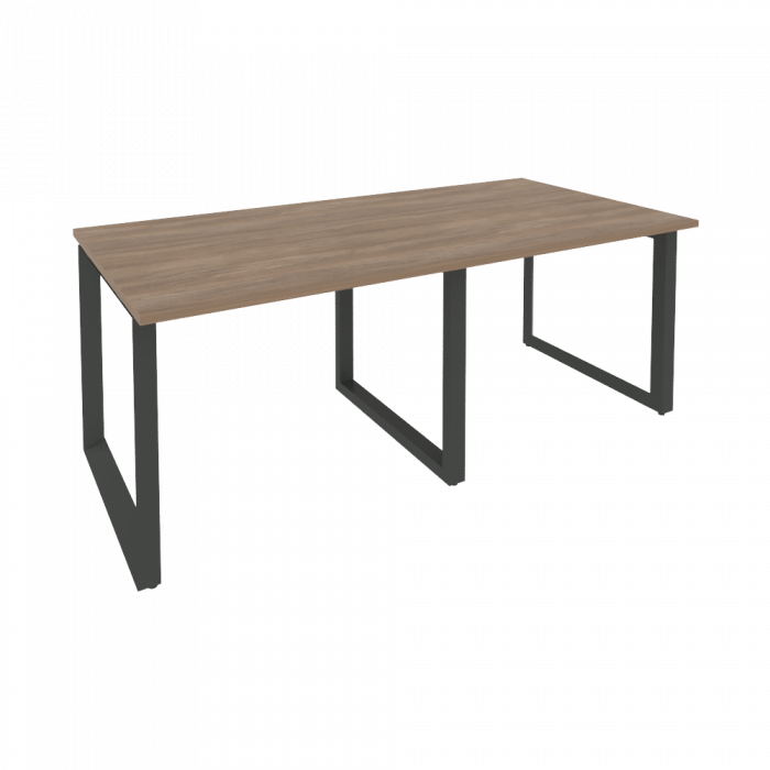 Onix Стол переговорный O.MO-PRG-2.1 Дуб Аризона/Металл Антрацит 1960*980*750