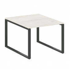 Metal System Переговорный стол (1 столешница) на О-образном м/к БО.ПРГ-1.1 Дуб Наварра/Металл Антрац