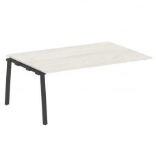 Metal System Проходной элемент перег. стола на А-образном м/к БА.ППРГ-5 Дуб Наварра/Металл Антрацит