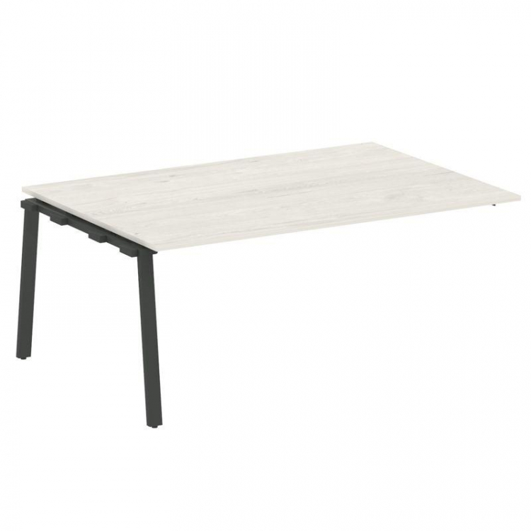 Metal System Проходной элемент перег. стола на А-образном м/к БА.ППРГ-5 Дуб Наварра/Металл Антрацит