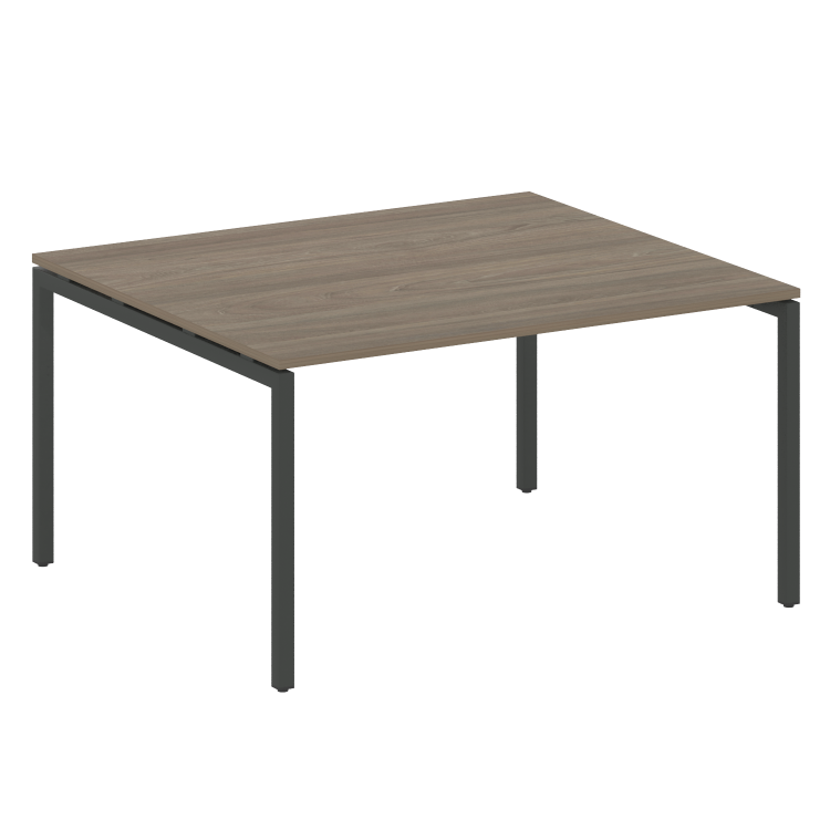 Metal System Quattro Переговорный стол (1 столешница) на П-образном м/к 40БП.ПРГ-1.3 Вяз Благородный