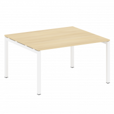 Metal System Quattro Переговорный стол (1 столешница) на П-образном м/к 50БП.ПРГ-1.3 Акация Лорка/Ме
