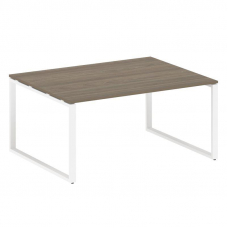 Metal System Переговорный стол (1 столешница) на О-образном м/к БО.ПРГ-1.4 Вяз Благородный/Металл Бе