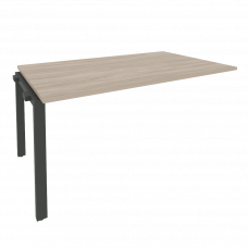Onix Проходной наборный элемент переговорного стола O.MP-NPRG-4 Дуб Аттик/Металл Антрацит 1580*980*7