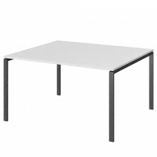 Стол переговорный на металлокаркасе АМП-005.123 Белый/Антрацит 1800x1236x760 Арго-М