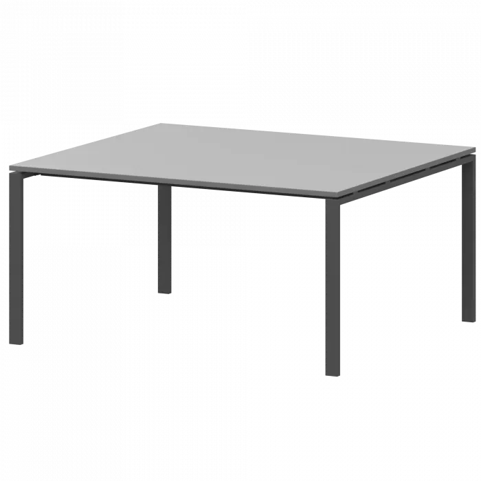 Стол переговорный на металлокаркасе АМП-005.123 Серый/Антрацит 1800x1236x760 Арго-М