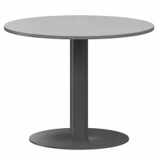 Стол круглый АМ-Д90 Серый/Антрацит 900x900x760 Арго-М