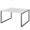 Стол переговорный на металлокаркасе АМП.О-005.123 Белый/Антрацит 1800x1236x760 Арго-М