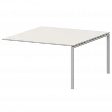 Модуль стола переговорного АМЭ-005.123 Ясень шимо/Белый 1800x1236x760 Арго-М
