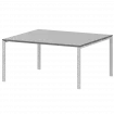 Стол переговорный на металлокаркасе АМП-003.123 Серый/Белый 1400x1236x760 Арго-М