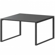 Стол переговорный на металлокаркасе АМП.О-002.123 Антрацит/Антрацит 1200x1236x760 Арго-М