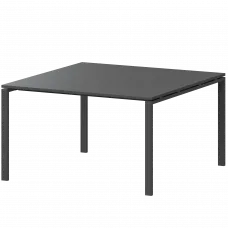 Стол переговорный на металлокаркасе АМП-002.123 Антрацит/Антрацит 1200x1236x760 Арго-М
