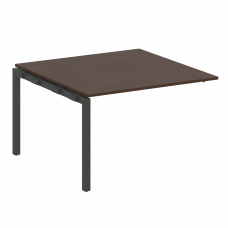 Metal System Quattro Проходной элемент перег. стола на П-образном м/к 50БП.ППРГ-2 Венге Цаво/Металл