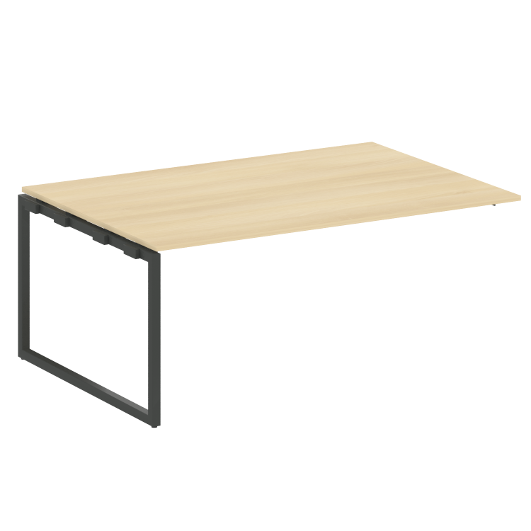 Metal System Quattro Проходной элемент перег. стола на О-образном м/к 40БО.ППРГ-5 Акация Лорка/Метал