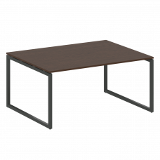 Metal System Quattro Перег. стол (1 столешница) на О-образном м/к 40БО.ПРГ-1.4 Венге Цаво/Металл Ант