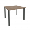Onix Стол переговорный O.MP-PRG-1.1 Дуб Аризона/Металл Антрацит 980*980*750 Onix Стол переговорный O.MP-PRG-1.1 Дуб Аризона/Металл Антрацит 980*980*750