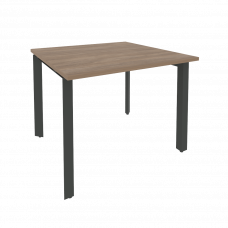 Onix Стол переговорный O.MP-PRG-1.1 Дуб Аризона/Металл Антрацит 980*980*750
