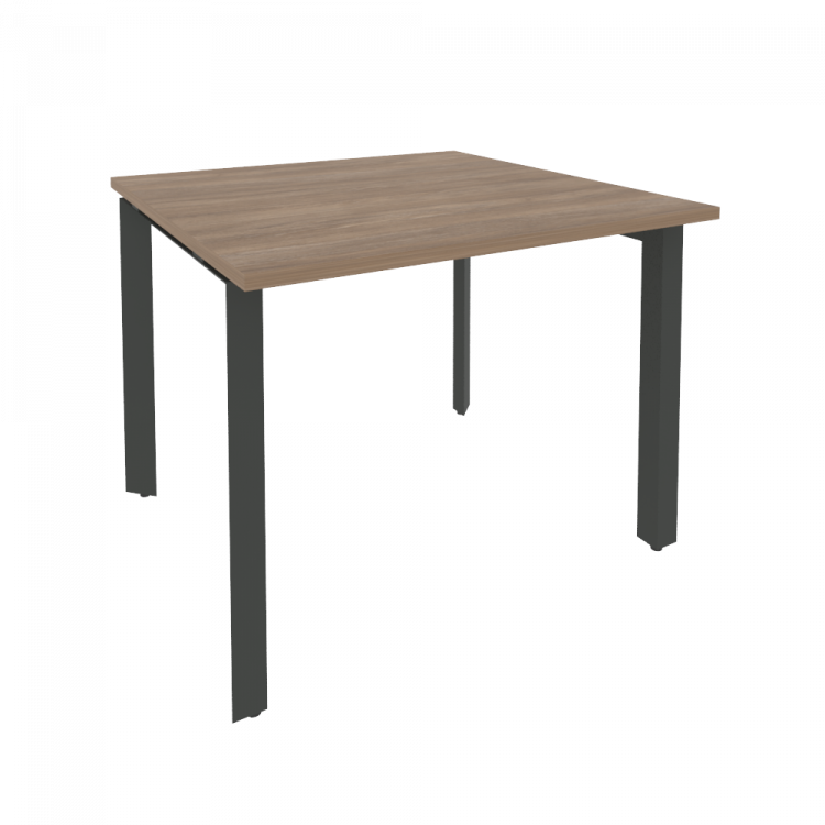 Onix Стол переговорный O.MP-PRG-1.1 Дуб Аризона/Металл Антрацит 980*980*750