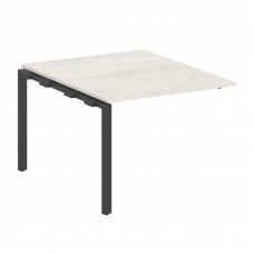 Metal System Проходной элемент перег. стола на П-образном м/к БП.ППРГ-1 Дуб Наварра/Металл Антрацит