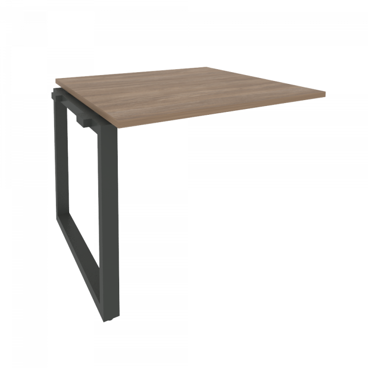 Onix Проходной наборный элемент переговорного стола O.MO-NPRG-1 Дуб Аризона/Металл Антрацит 980*980*