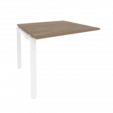 Onix Проходной наборный элемент переговорного стола O.MP-NPRG-1 Дуб Аризона/Металл Белый 980*980*750