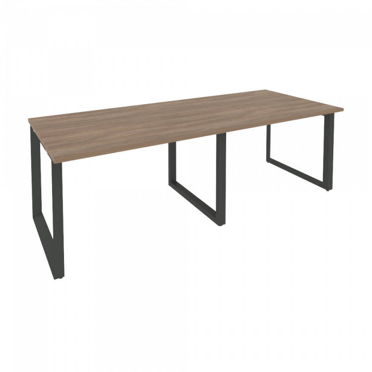 Onix Стол переговорный O.MO-PRG-2.2 Дуб Аризона/Металл Антрацит 2360*980*750